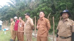 Camat,BPP dan Pemdes Tanjung Goro Persiapan Pengolahan Tanah Tanam Padi Sawah