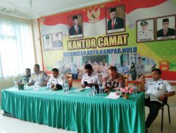 Dishub, Pihak Damri, Upika dan Supir Superben Gelar Rapat Terkait Damri Akan Beroperasi di Koto Kampar Hulu