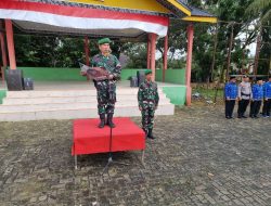 Danramil 04/Pkl Kuras Menjadi Inspektur Upacara Peringatan Hari Kesadaran Nasional