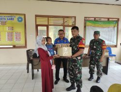 Melalui Babinsa Koramil 16/Tapung, Dandim 0313/KPR Berikan Bantuan Kepada Anak Kurang Gizi (Stunting)