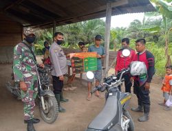 Babinsa Koramil 13/Rokan Selalu Aktif Laksanakan Patroli Karhutla