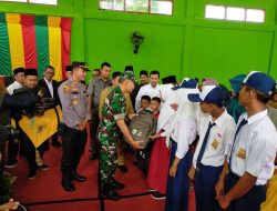Danramil 04/ Pkl. Kuras Menghadiri Musrenbang RKPD Tingkat Kecamatan Tahun 2024 Sekaligus Pembagian Bantuan Pendidikan