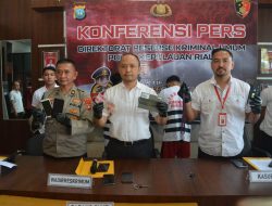 Subdit 3 Jatanras Ditreskrimum Polda Kepri Berhasil Amankan Pelaku Sindikat Pencurian Sepeda Motor di Kota Batam