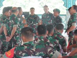 Letkol Arh Muliyadi,S.I.P Berikan Arahan Jam Komandan Kepada Jajaran Koramil Wilayah Kab. Pelalawan Kodim 0313/Kpr