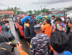 TNI AL Bersama Tim SAR Gabungan Berhasil Temukan Awak Kapal Nelayan Cilacap yang Tenggelam