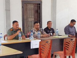 Danramil 10 Kunto Darussalam Kodim 0313/KPR Hadiri Penyerahan Ganti Rugi Tanah Untuk Masyarakat