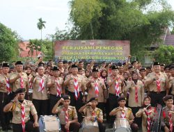 Dandim0313/KPR Hadiri Upacara Pembukaan Perjusami Saka Wira Kartika Korem 031/WB TA. 2023
