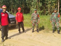 Babinsa Koramil 03/Bunut Gencar Patroli dan Sosialisasi Karhutla Kepada Warga Binaan
