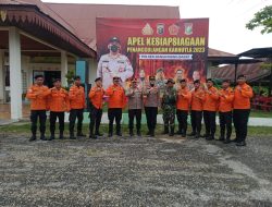 Danramil 01/Bkn dan Babinsa Hadiri Apel Kesiapsiagaan Penanganan Karlahut