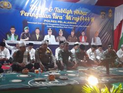 Danramil Koramil 03/Bunut Menghadiri Acara Peringatan Isra Miraj Nabi Muhammad SAW 1444 H/2023 M