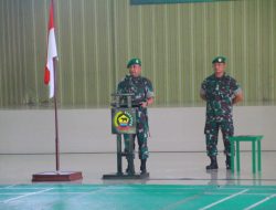 Dandim 0313/ KPR Pimpin Upacara Corps Raport Serah Trima Jabatan
