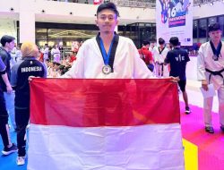Adam Yazid Asal Kota Depok Meraih Medali Emas 6TH Asean Taekwondo Championship di Filifina