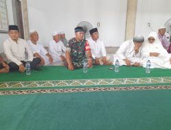 Sertu Ilham Khari Menghadiri Acara Penutupan Suluk Tahun 2023 di Surau Al- Muttaqin
