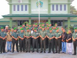 Tim Siskaminfo SDIR PIT PUSTERAD Lakukan Kunjungan Kerja di Makodim 0313/Kpr