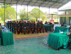 Kunjungan Tim Wasum Pos Audit Itdam I/BB di Satuan Wilayah Korem 031/WB TA 2023
