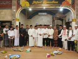 Babinsa Koramil 01/Bkn Menghadiri Kegiatan Safari Ramadhan di Desa Binaan
