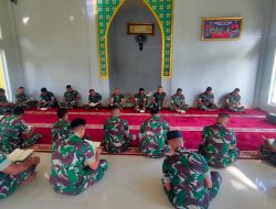 Bulan Ramadhan Penuh Berkah di Kodim 0313/KPR Dengan Tadarus Al-Quran Setiap Pagi