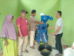 Rumah Penggilingan Padi Lumbung Pangan Desa Gunung Malelo Sudah Beroperasi