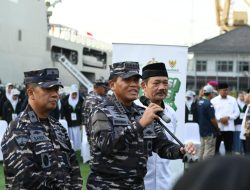 Kolaborasi TNI AL dan Baznas Gelar Pesantren Kilat di Kapal Perang