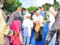 TNI AL Bersama KADIN DKI Jakarta Berbagi Kebahagiaan di Bulan Ramadhan