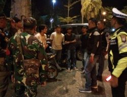 Patroli Malam Ramadhan Sinergitas TNI -Polri dan Satpol PP Jaga Kamtibmas Wilayah