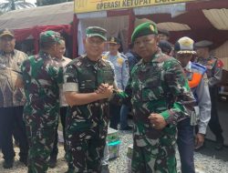Danrem 031/WB  Bersama Gubernur dan Kapolda Riau Lakukan Pemeriksaan Kesiapan Pos Pengamanan Idul Fitri 