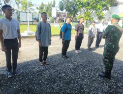Personil Koramil 01/Bkn Beri Arahan Kepada Calon Komponen Cadangan Yang Lulus Administrasi
