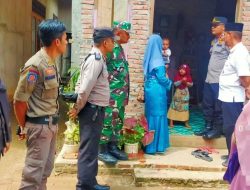 Babinsa Bersama Bhabinkamtibmas Laksanakan Komsos