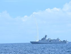 Rudal Strategis TNI AL Hancurkan Bahaya Udara di Utara Bali