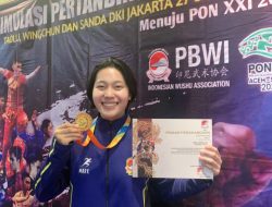 Membanggakan… Kowal TNI AL Raih Emas Kejuaraan Wushu Sanda