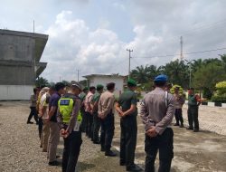 TNI- Polri di Rokan Hulu Gelar Apel Kesiap Siagaan Karhutla