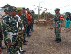 Guna Wujudkan Ketahanan Wilayah, Babinsa Melaksanakan Pembinaan Wanra di Desa