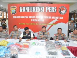 Ungkap Kasus Narkotika Diwilayah HukumPolda Kepri dan Polres/Ta Jajaran Periode Januari – Mei 2023