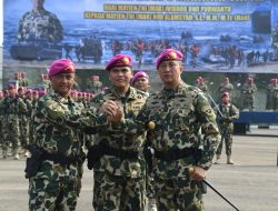 Estafet Komando Bergulir, Kasal Pimpin Sertijab Komandan Korps Marinir TNI AL