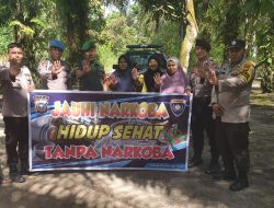 Hidup Sehat Tanpa Narkoba, Babinsa Komsos Dengan Masyarakat Sosialisasi Bahaya Narkoba