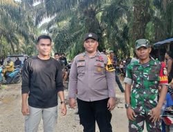 TNI- Polri Pantau Sengketa Lahan di Kabupaten Rokan Hulu