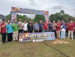PJ Bupati Kampar Resmi Membuka Turnamen Kades CUP 1 Sibiruang Tahun 2023