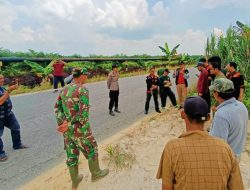 Baninsa Koramil 10 Kunto Darusalaam Kodim 0313/KPR Bantu Mediasi Permasalahan Lahan