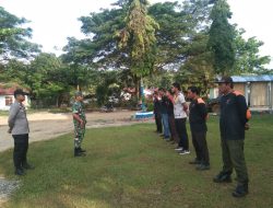 Babinsa Koramil 13/Rokan Bersama Pimpinan PT MCM Laksanakan Pengecekan Kesiapan Security Dalam Antisipasi Karhutla