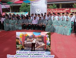 Kasubag Perencanaan Disdik Kampar Hadiri Acara Pelepasan Murid Kelas VI UPT SDN 005 Gunung Malelo