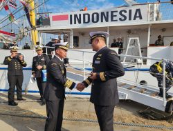 KEHADIRAN KRI BIMA SUCI PADA PARADE KAPAL LAYAR INTERNASIONAL L‘ARMADA 2023 DI PRANCIS