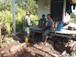 Himbau Temu Cepat Lapor Cepat Babinsa Koramil 07/Kampar Rutin Laksanakan Patroli Karlahut