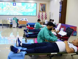 Donor Darah Digelar TNI AL, Peringati Hari Hidrografi Dunia Ke-102