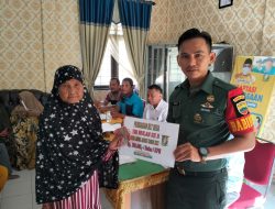 Serda Adriyal Candra Pantau Penyaluran BLT- DD Didesa Lubuk Agung