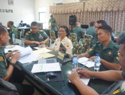 Dandim Terima Kunjungan Kerja Tim Wasum Current Audit Kodam I/BB di Makodim 0313/KPR