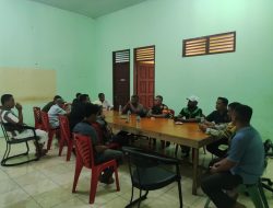 Babinsa dan Bhabinkamtibmas Pelihara Komunikasi Bersama Warga di Wilayah Binaan