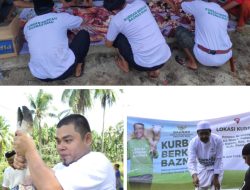 Baznas Provinsi Riau Serahkan 2 Ekor Hewan Kurban Untuk Ponpes Alhidayah Baznas Riau I