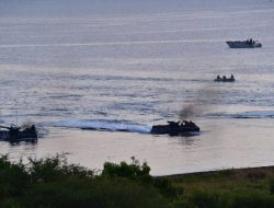 TNI AL Laksanakan Pendaratan Amfibi pada Latihan Armada Jaya XLI Tahun 2023