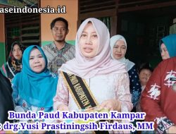 Bunda Paud Kabupaten Kampar Tinjau Kondisi UPT SDN 013 Pongkai