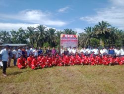 Babinsa Sertu Afriwan Hadiri Apel Siaga Pencegahan Karhutla